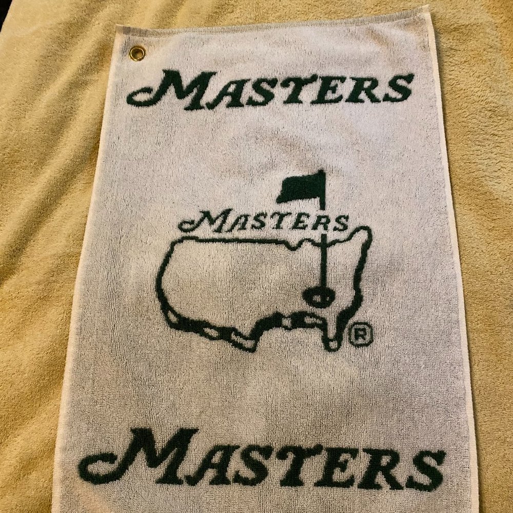 2 Golf Towels - 1998 U.S Open and a Masters Golf Towel